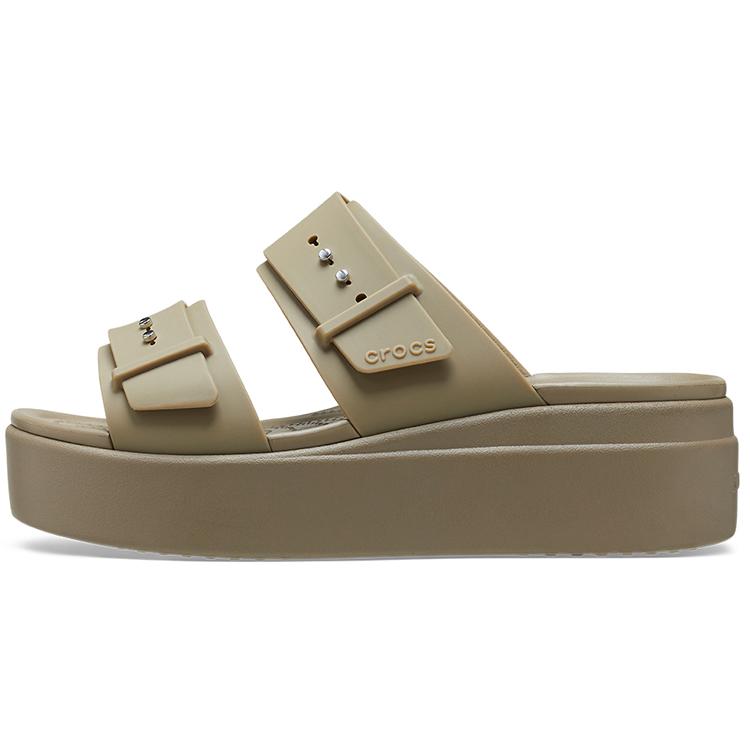 

Crocs Brooklyn Low Wedge Sandal Beige Women s 207431-260 39-40