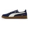 Puma Baskets basses confortables et polyvalentes unisexe bleu marine 400282-01