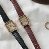 Enclair Rudy Square Leather Watch