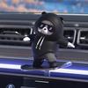 Interesting Car Interior Decoration Mini Cute Cartoon Skateboard Bear Central Control Screen Sliding Creative Car Ornaments