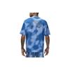 Jordan Sport Logo Print Round Neck Short Sleeve T-Shirt Men Tops Blue FB7448-412