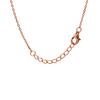 TARI MACOI Silver Two Star Necklace - Rosegold
