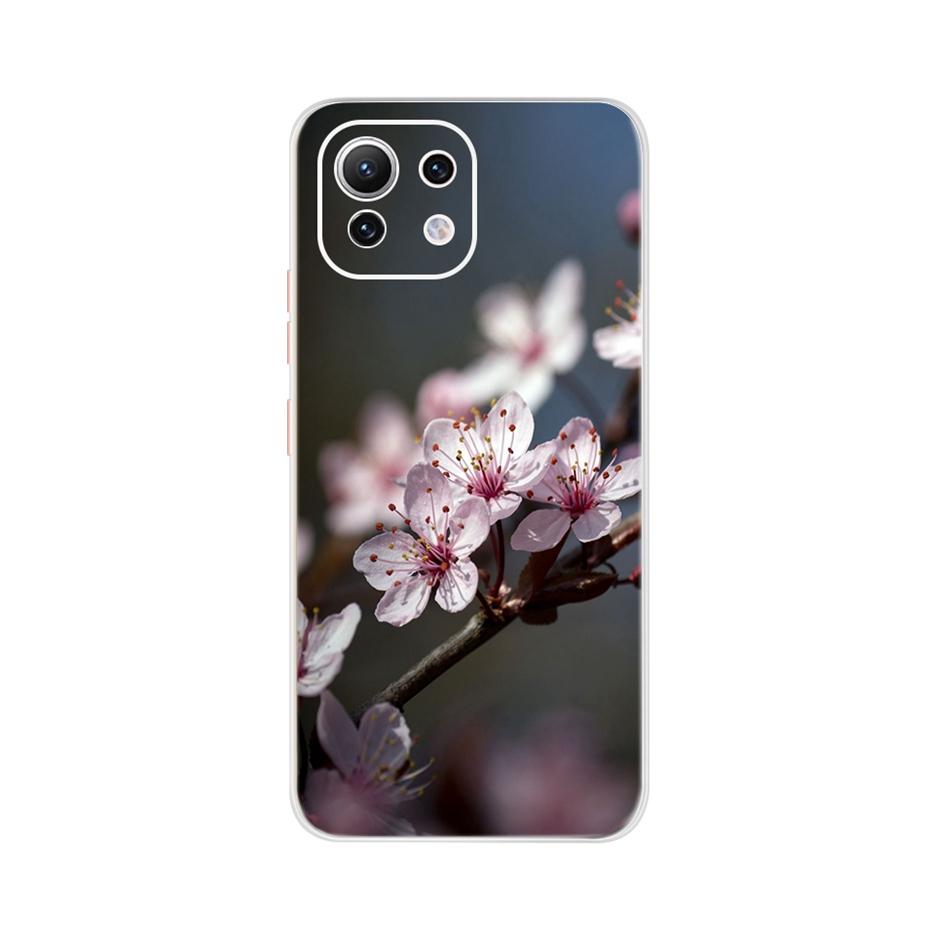 For Xiaomi Mi 11 Lite Case Cute Cartoon Cover For Xiaomi Mi 11 Lite 5G Phone Cases Mi11 Lite 11Lite Soft TPU Fundas Capa 6.55''