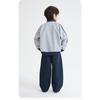 Boys Stand Collar Zip Up Cardigan Baseball Jacket Kids Casual Outerwear