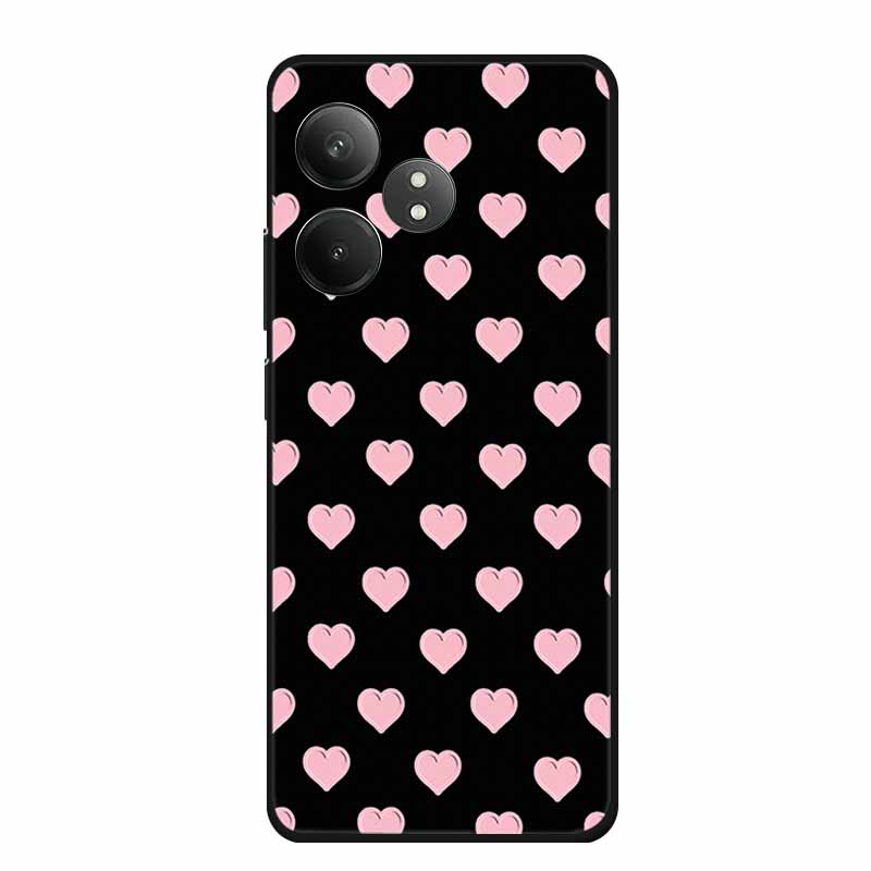 3D Emboss Case For Realme GT Neo6 Neo 6 SE 6SE Phone Case Flowers Silicone Soft Coque For Realme GT 6 T 6T Back Cover Case Funda