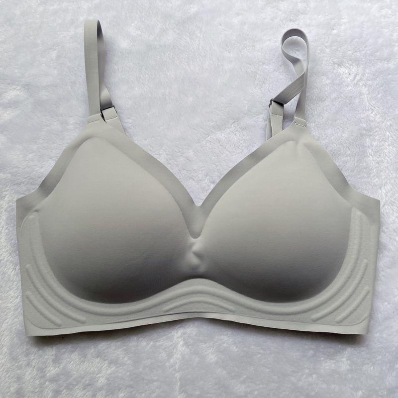 Summer ABC Thin Ice Silk Sports Latex One-Piece Seamless Quick-Drying Intimates Women's Push-up Shaping Bra