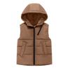 Children's Fashionable Casual Hooded Vest Jacket