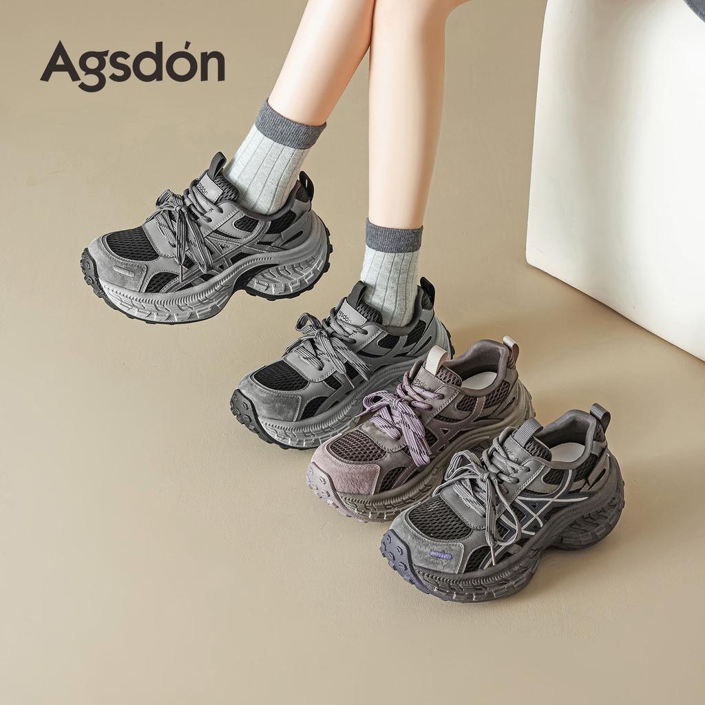 Platform dad shoes new spring small soft-soled sports shoes show small casual shoes