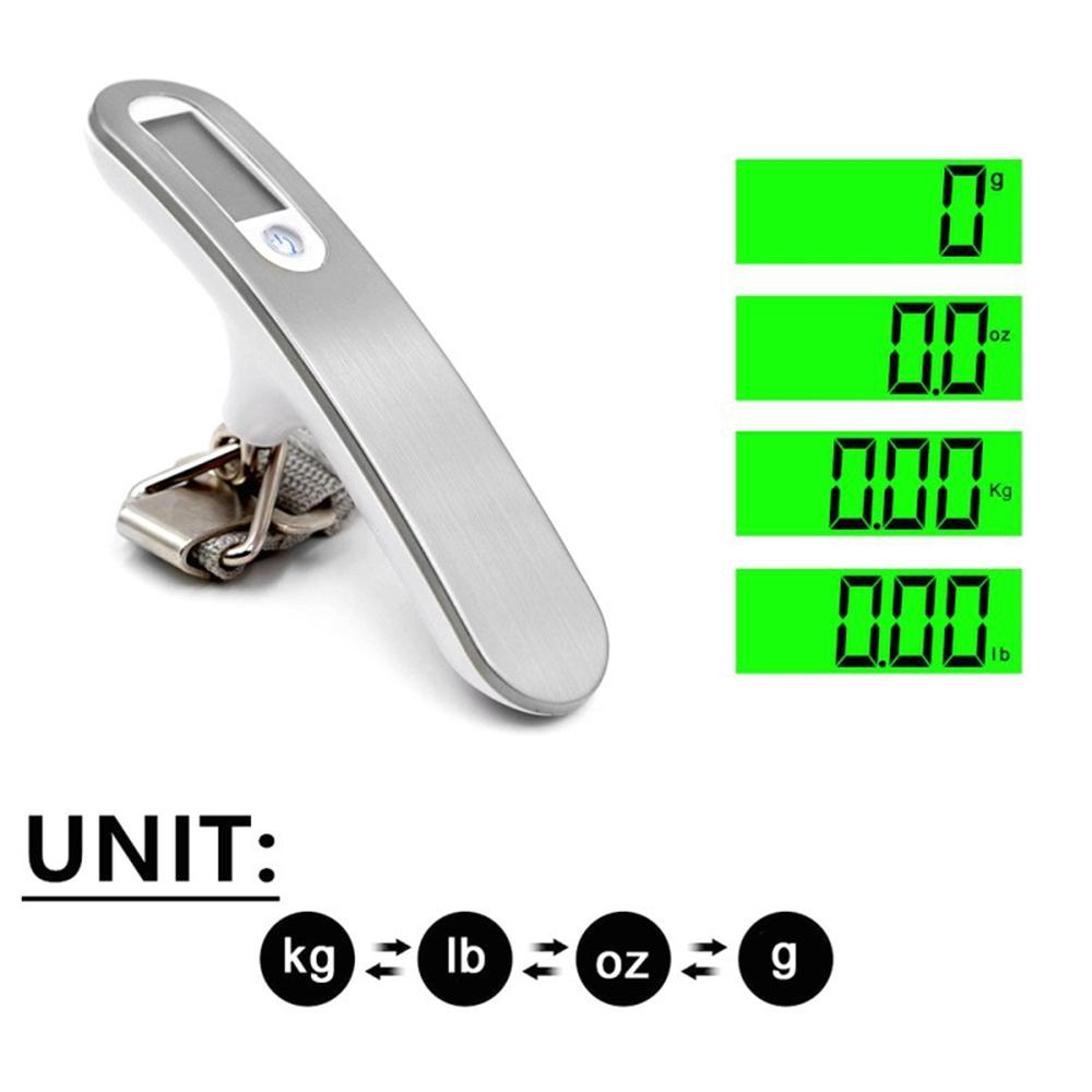 

New Portable Travel 110lb / 50kg LCD Digital Hanging Luggage Scale Electronic Weight