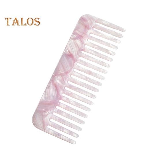 

Расческа для волос из ацетата целлюлозы с широкими зубьями, антистатическая, для массажа кожи головы, карманная расческа, расческа для распутывания волос, для мужчин и женщин, для влажных, сухих, коротких и длинных вьющихся волос 12