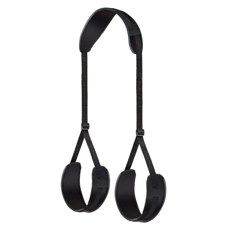 Adjustable  Thigh Restraint Kit for Couples – Erotic Bondage Set with Leg Spreader, Blindfold & Neck Support Pillow