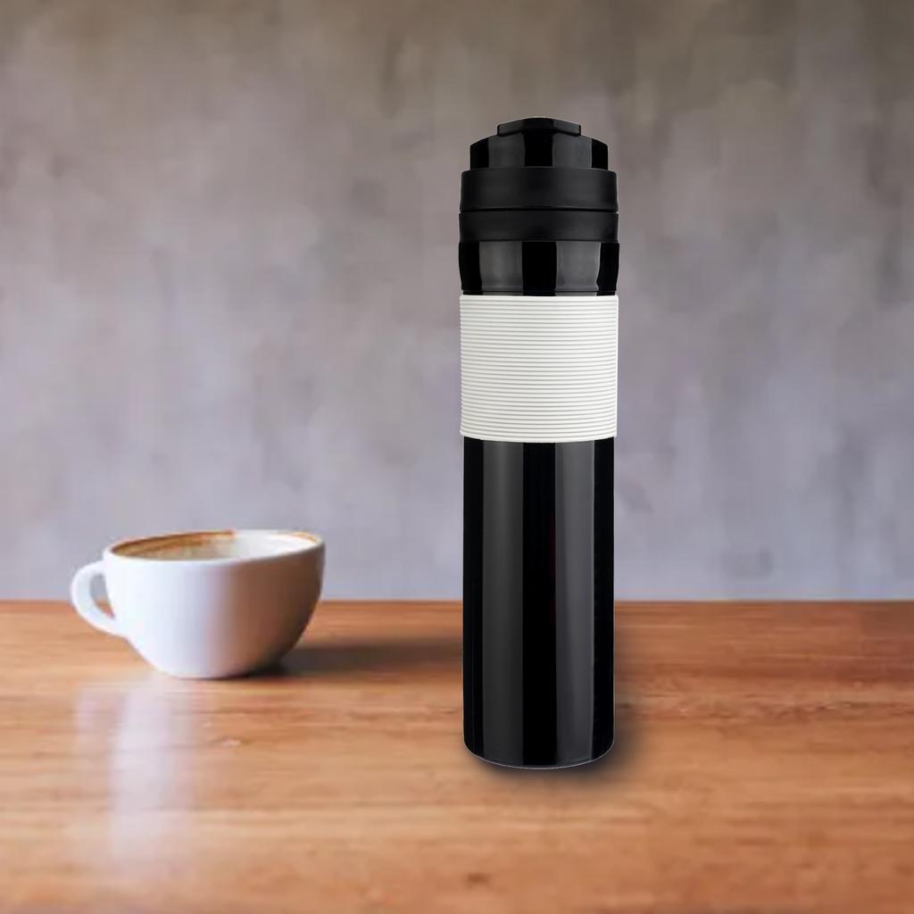 Hrnek na kávu French Press s filtrem Plastový přenosný kávovar na ovocný čaj pro každodenní a cestovní použití