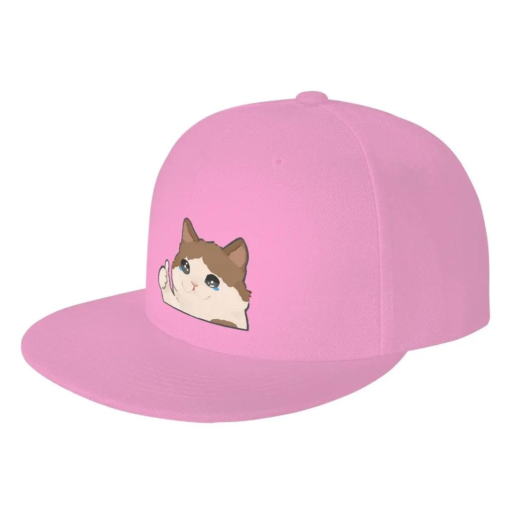 Crying Cat Meme Cap Fashion Casual Baseball Caps Adjustable Hat Hip Hop Summer Unisex Baseball Hats