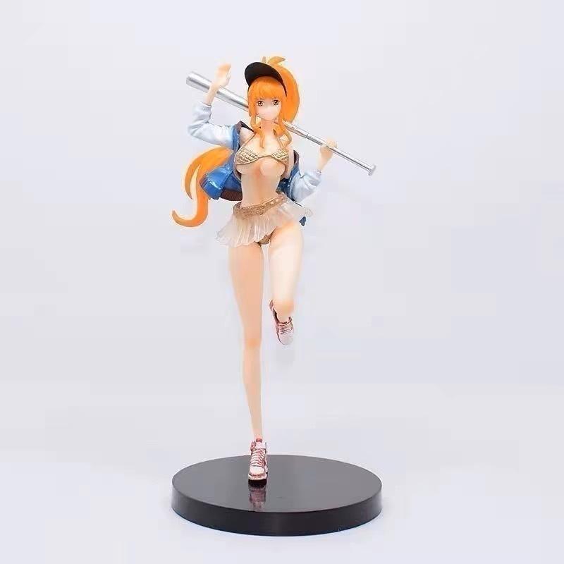 

18cm Boa Hancock Nico Robin Nami Anime Figure Sexy Beautiful Girl Manga Statue Action Figurine Collectible Scale Ratio Model Toys Playsetss Bagged