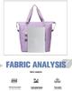 Women's Expandable Travel and Fitness Shoulder Bag - Large Capacity, Short-Term Trip Handheld Luggage