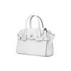 New MICHAEL KORS Carmen Polyester Handbag, Crossbody Bag, Shoulder Bag Medium Women's Milk White 35S2GNMS8L-OPTIC-WHITE