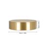 4/5/6cm Chinese Calligraphy Paperweight Round Shape Solid Brass Paper Weight Pressing Prop For Chinese Painting Art Supplies