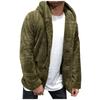 Hoodie For Men Oversized Hooded Coats Jacket Sweater Tops Outwear  Winter Button Down Cardigan