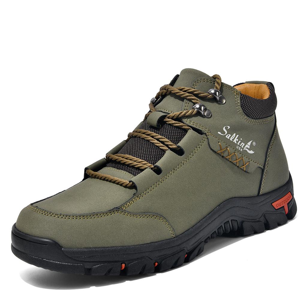Independent Station Popular Men's Outdoor Casual Shoes British Retro 2025 Direct Supply Patented Latex Insoles