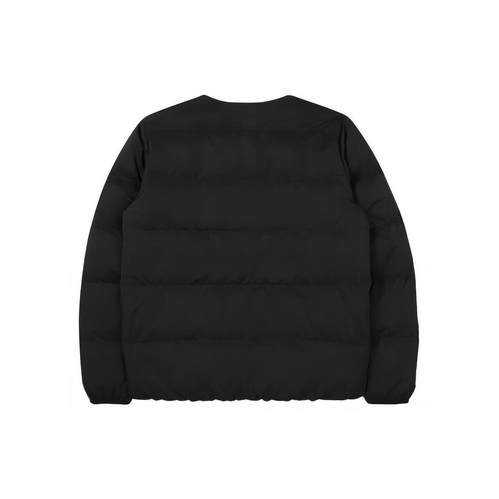 FILA Down Jackets Unisex Black Stand Collar Without Hood Moderate Other FS2DJF4134X-BLK