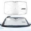 Pro Peugeot 206 207 307 308 508 407 408 2008 5008 Auto Přední sklo Slunečník Clony Auto Flodable Kryt sluneční clony