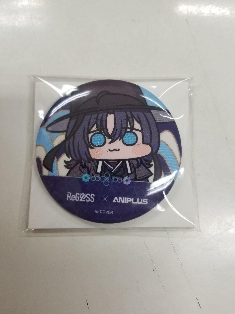 

[USED] Korean Aniplus aniplus Hololive REGLOSS Can Badge SD Fire Blue