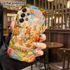 Phone case: 2D flat, suitable for Samsung Galaxy A34 A35 M05 M06 S20 S22 S21 FE Plus 5G, animal concert, perfect Christmas and Halloween holiday gift