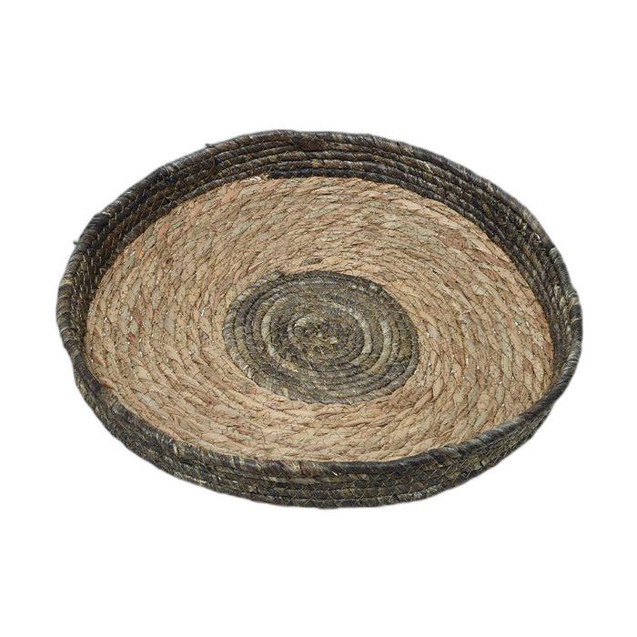 Cache-pot En Bois De Paulownia - BigBuy Home - Marron - 1 Kg - Dessins Assortis - Poignées