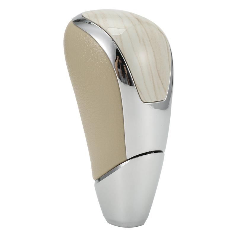 For Nissan Murano 2015- Car Transmission Gear Shift Knob Handle Part Number 34910-5AA0C CreamyWhite