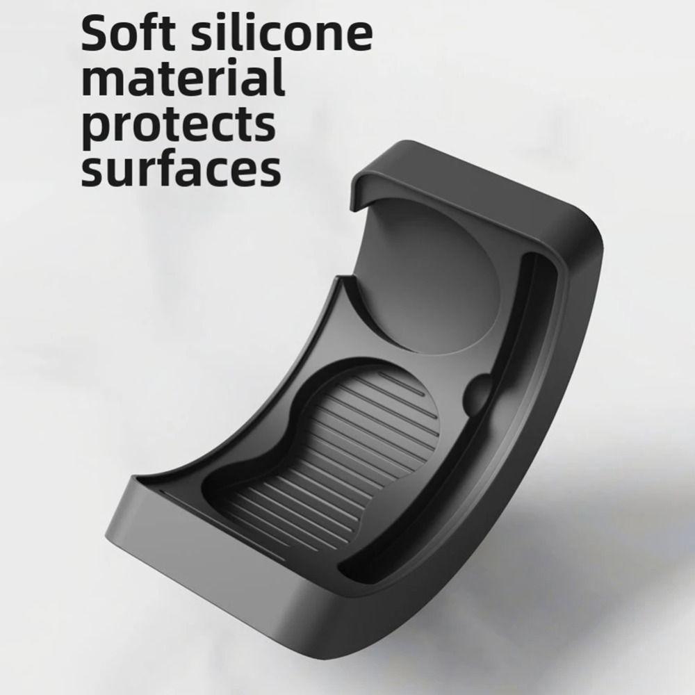 Non Slip Surface Silicone Coffee Tamper Pad Coffee Powder Press Seat  Coffee Distribution Tool