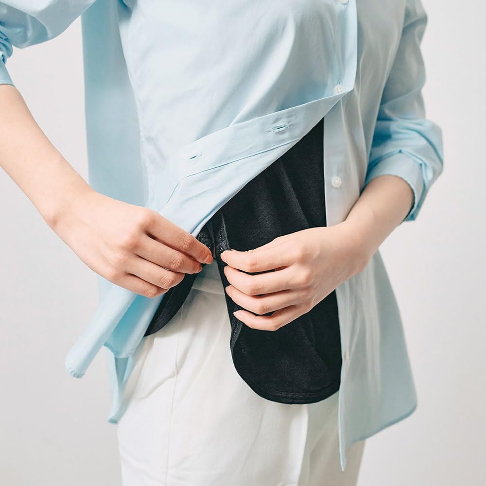 Belle Maison Back Sweat Sweat Absorbing Size M Women's Cover, Innerwear, Saralyst, Beige,