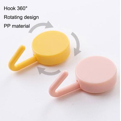 Colorful Adhesive Hooks Cute Utility Hooks Key Hooks For Wall Decorative Hook Wall Mount