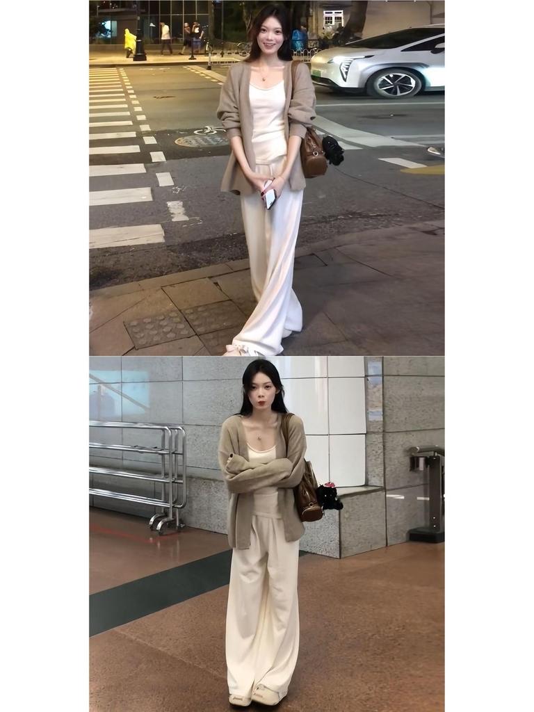 Koreanischer Stil Frühherbst Damen Strickjacke - Neuer Lässiger Vibe Pullover