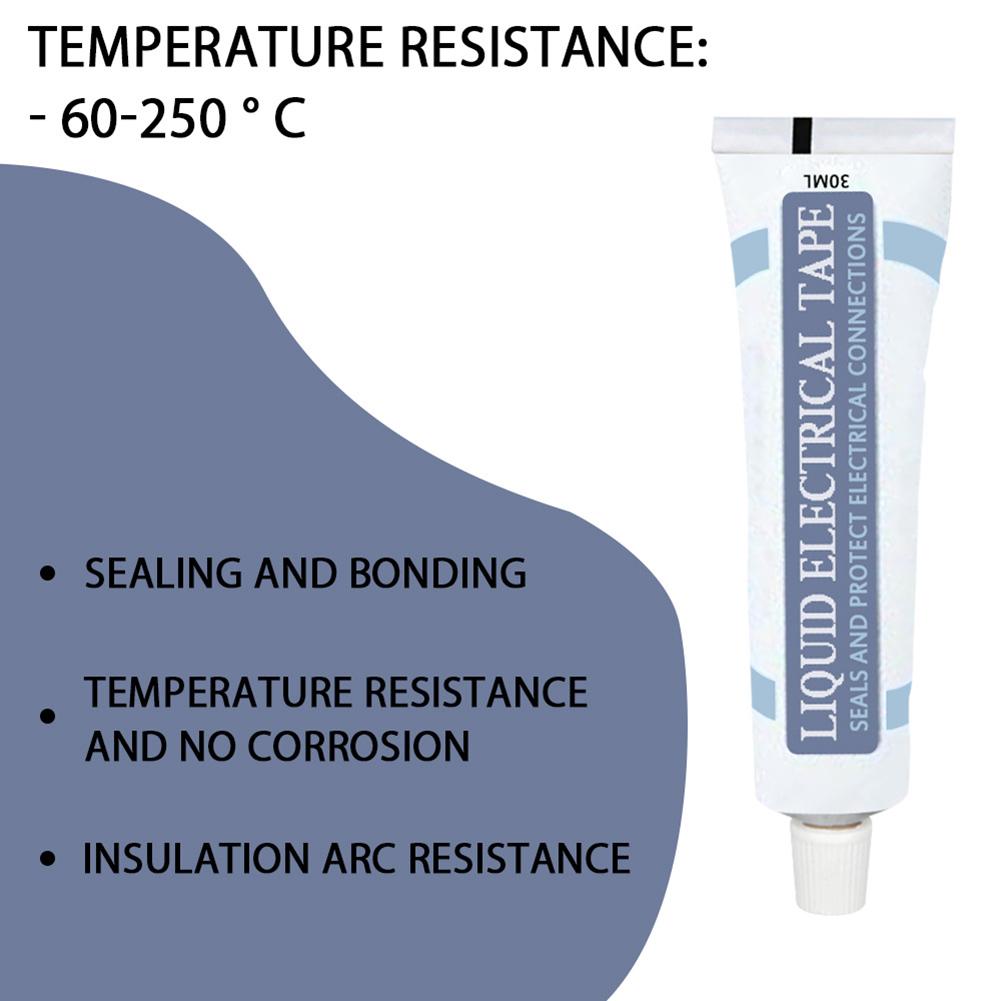 3-15PCS Waterproof Electronic Insulation Tape Non-corrosion Liquid Insulation Resistance Sealant Sealing Bonding Glue