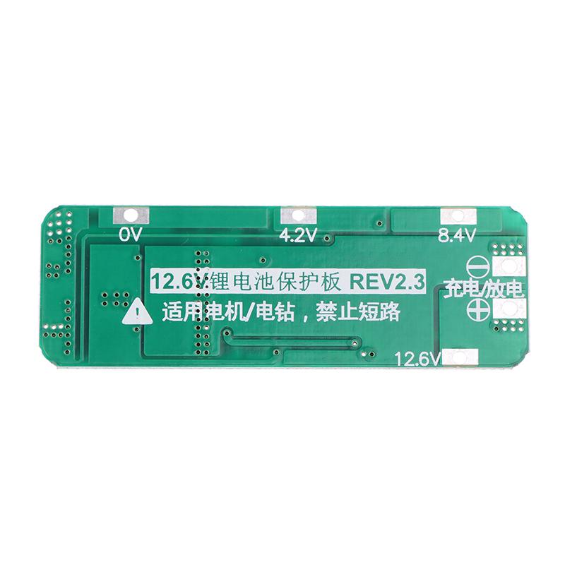 3S 20A Li-Ion Lithium Battery 18650 Charger Pcb Bms Protection Board 11.1V 12V 12.6V Cell 59X20X3.4Mm Module