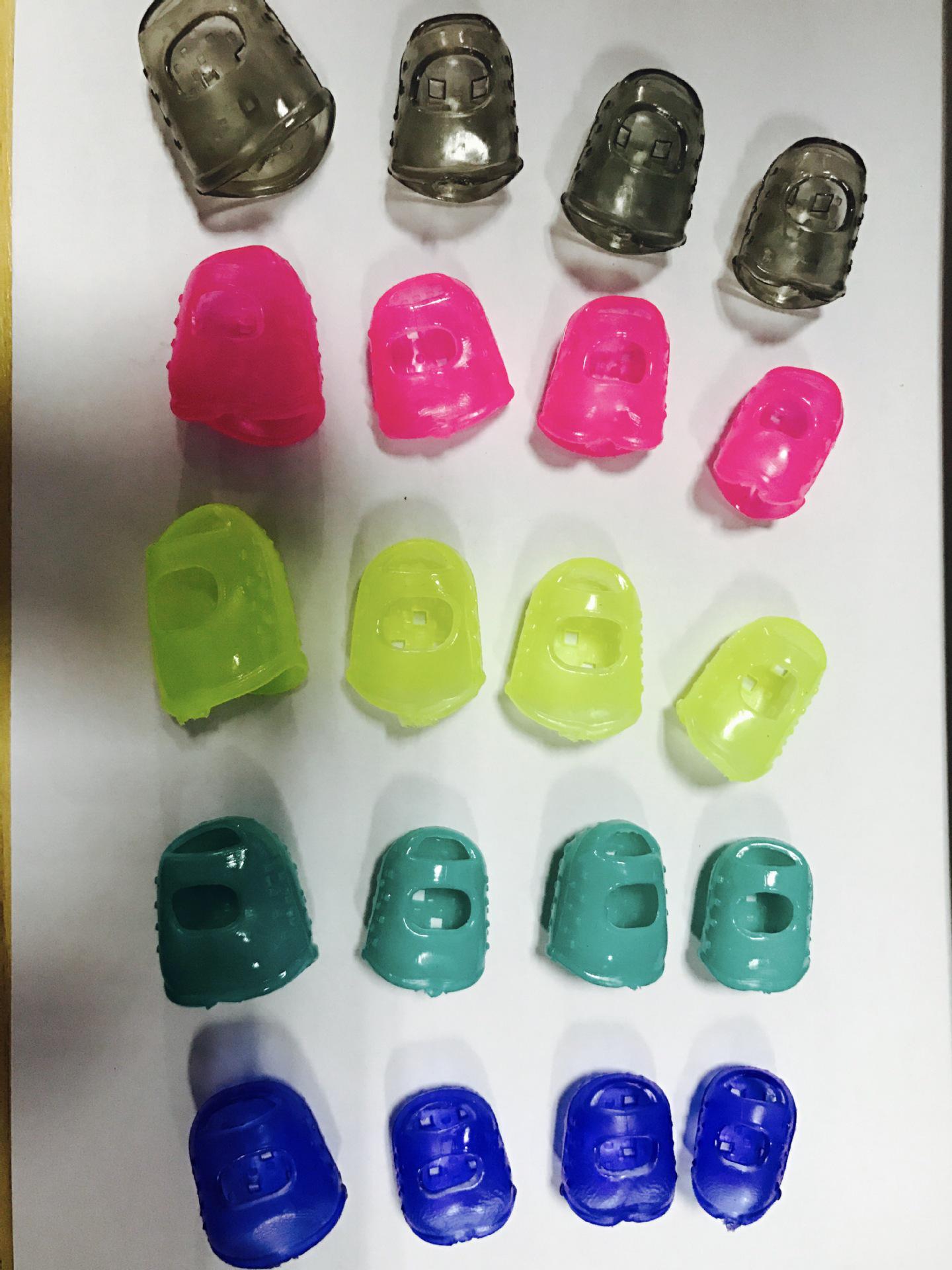 Anti-Slip Finger Cots for Guitar, Piano, Needle Removal & More - Left Hand Protection Medium