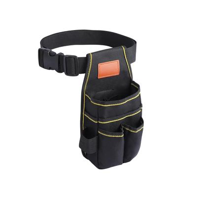 Waist Pouch Tool Bag for Apron Waist Bag with Pockets Childcare/Work, Bag, Belt, Multi-functional (Black)