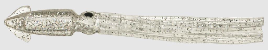 Fish Arrow Soft Lure Flash J Squid SW 3.5 Inch 5 Piece Per Pack #01 (3661)