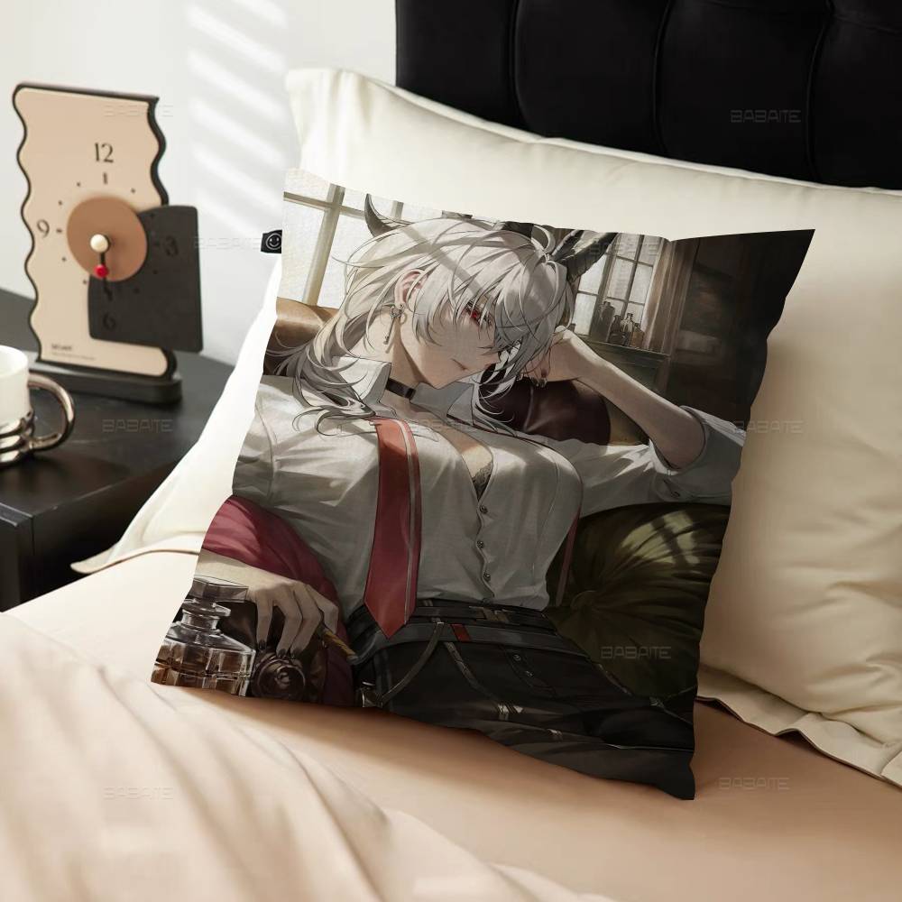 Zani Game W-Wuthering Waves Pillow Anime Pillow Sofa Bed Head Pillow Cover Cushion Cover 45X45 Cm Fashion