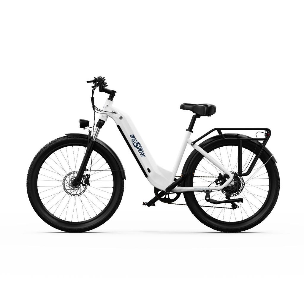 ONESPORT OT05 City Electric Bike 250W 36V 18.2Ah Battery, 27.5inch Tire, 25km/h Max Speed, 120km Max Range, Hydraulic Disc Brake