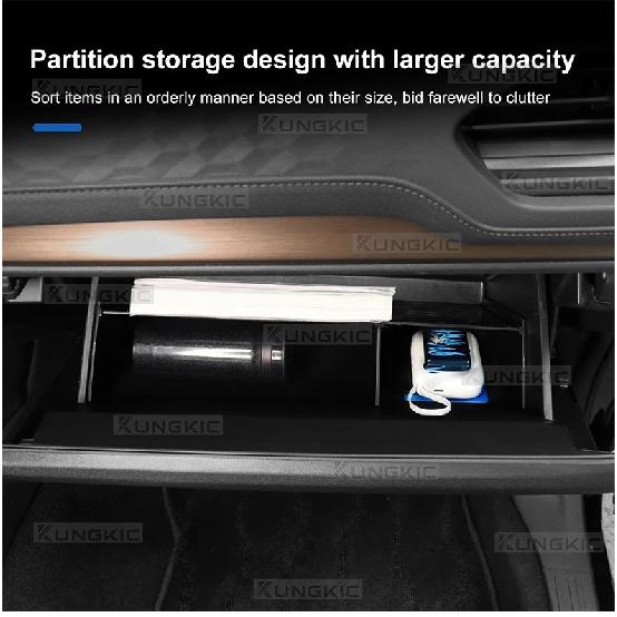 Car Passenger Storage Box partition For Forester 2019-2027/Crosstrek 18-26/Outback 18-24/Legacy 18-26/lmpreza18-26/WRX 2022-2026