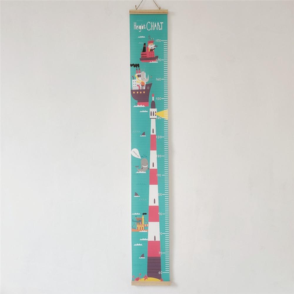 Wall Hanging Children Height Measuring Rulers Removable Baby Growth Chart  on The Wall