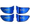 Lightbbuddy Subaru Indoor Inner Door Plate Interior Inner Parts Dress Up Set of 4 (Blue)