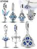 Copper Plated Original Charms Religious Crossbeads Fit Bracelet Women'S Jewelry Gift