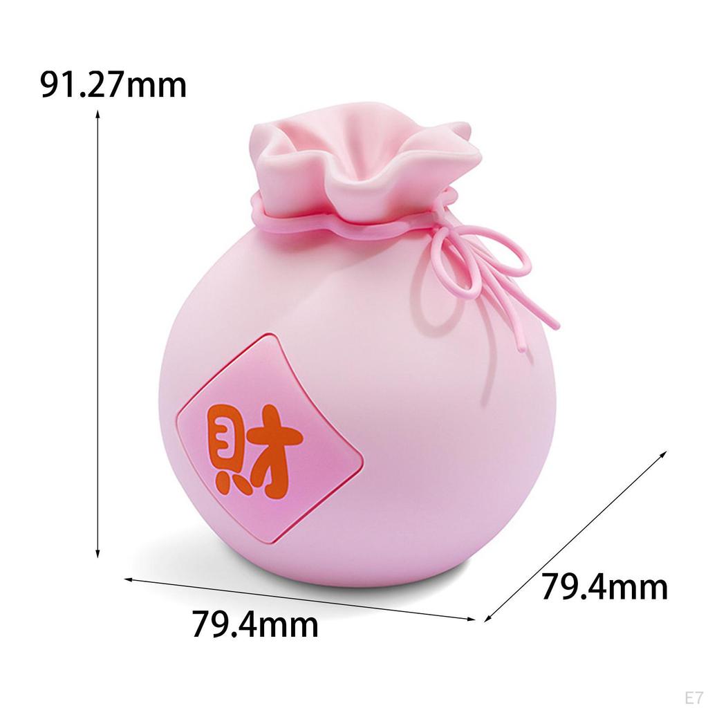 Blessed Bag Shape Night Light Bedside Lamp 15Mins 30Mins Time Setting Birthdays Gift Year Table