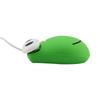 Cute Frog-Shaped Small Wired Mouse, USB Wired, Optical, 1600 DPI, Cute Animal Design, Lightweight, Portable, Symmetrical, for Women and Kids,