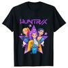 Kpop Demon Hunters Cartoon T-shirt for Chrildren  O-neck T-shirts 2025 Hot Movies Same Tshirts Fans Gifts Y2K High Street Tops
