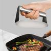 Burger Press Stainless Steel Non-Stick Meat Beef Grill Round Square Hamburger Smasher for Patty Maker Barbecue Cooking Supplies