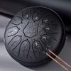 Hluru Glucophone Stahlzungentrommel 6 Zoll 11 Töne Trommeln D5 Ätherische Trommel Für Anfänger Handpan Musikinstrumente