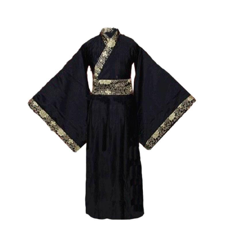 

Hanfu Male Costume Traditional Dress With Linen Fabric For Cosplay And Photography S